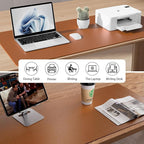 Aothia Faux Leather Desk Mat – Large Mouse Pad, Non-Slip PU Leather Blotter - Image 8