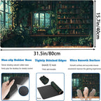 Green Plant Desk Pad Gaming Pad Extra Large Desk Mats Full Desk Mouse Pad XXL - Image 4