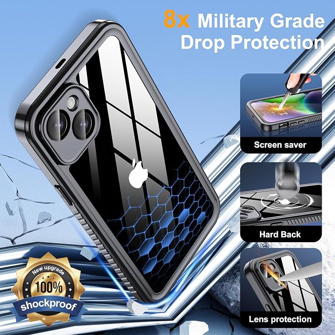 for iPhone 14 Plus Case Waterproof - Image 4