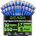 GearIT Cat 6 Ethernet Cable Pack by GEARit