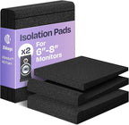 Pair of Studio Monitor Isolation Pads Premium Acoustic Foam to Elevate Audio by EkkogoAcousticPanels