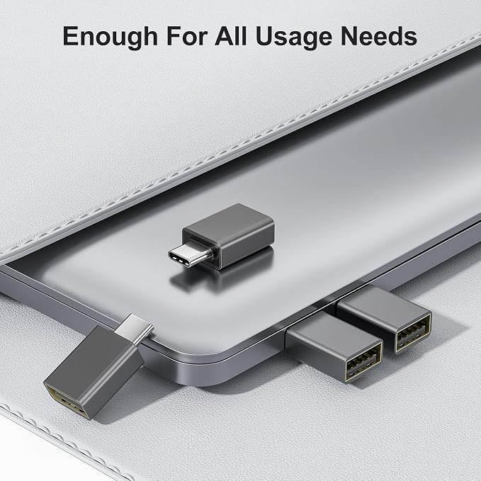 Elebase USB C to USB Adapter 4Pack, USBC Male to USB 3.0 Female MacBook Pro Air - Image 6