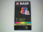 BASF T-160 Extra Quality 8 Hour Blank VHS Video Cassette Recording Tape by BASFCorporation