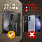 TONGATE for Z Fold 6 Case, Full-Body Military Drop Phone Case for Samsung - Image 9