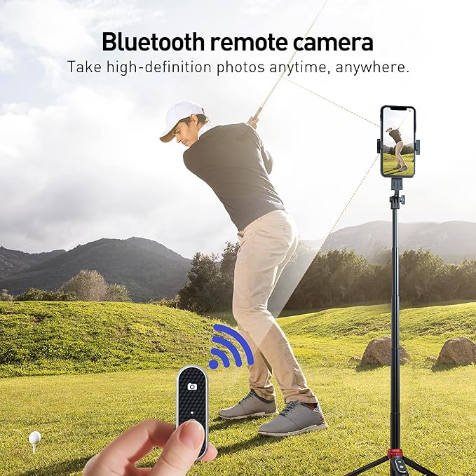 62" Phone Tripod & Selfie Stick - Image 7