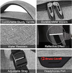 17 Inch Laptop Backpack, Business Anti Theft Slim Durable Laptops Backpack - Image 4