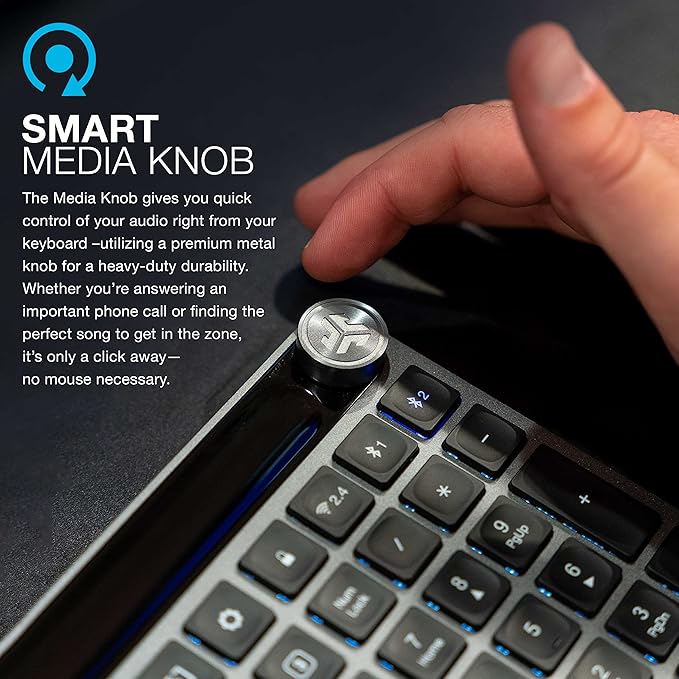 JLab, Wireless Keyboard, USB Dongle, 108 Keys - Image 7