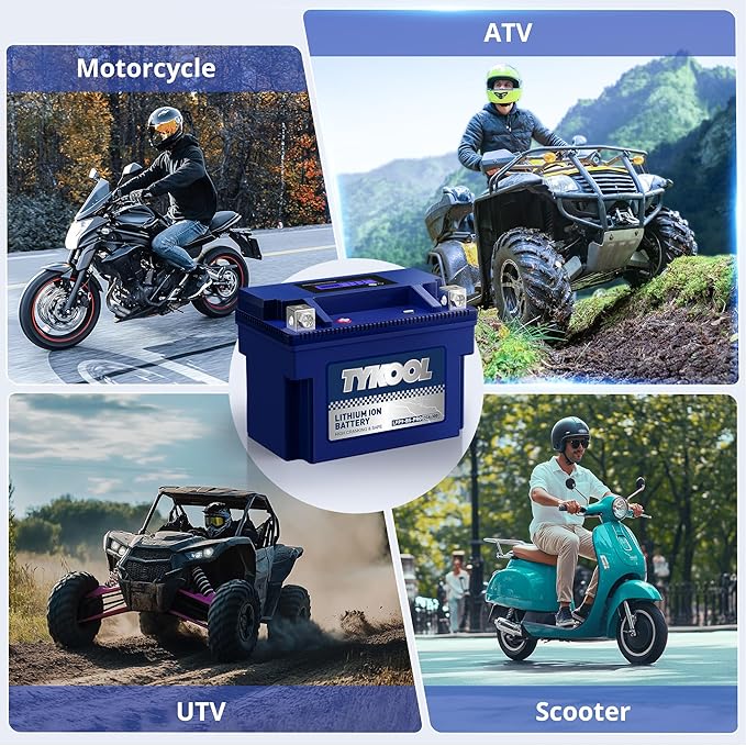 TYKOOL YTX9-BS-PRO, 3X Cranking Amps, 5X Life, Lithium LiFePO4 Motorcycle - Image 5