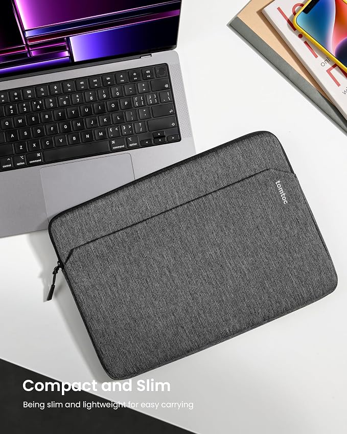 tomtoc Slim Laptop Sleeve for 14-inch MacBook Pro M4/M3/M2/M1 Pro/Max 2024-2021 - Image 6