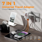 TESSAN Universal Travel Adapter, International Power Adapter - Image 3