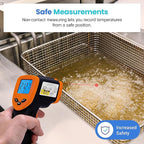 Etekcity Infrared Temperature Thermometer Gun, Laser Food Temp Gun - Image 8