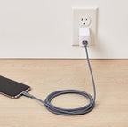 Amazon Basics USB-C to USB-A 2.0 Fast Charger Cable, Nylon Braided Cord - Image 7