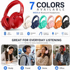 MIDOLA Bluetooth Headphones Over Ear 68H Playtime 6 EQ Wireless Headset - Image 6