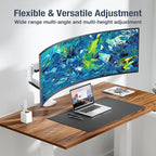 AVLT Single 17"-45" Monitor Arm Desk Mount Premium Mechanical Spring fits One - Image 4