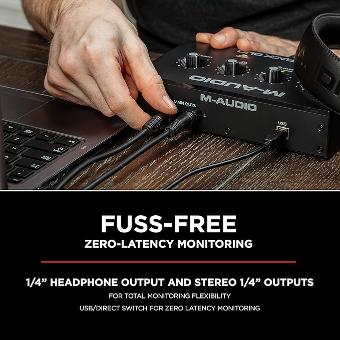 M-AUDIO M-Track Duo USB Audio Interface - Image 4