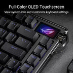ROG Azoth Extreme 75 Custom Gaming Keyboard, Aluminum Chassis, Carbon Fiber - Image 6