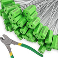 600 Pieces Security Cable Seals, Metal Number Security Tags by Unknown
