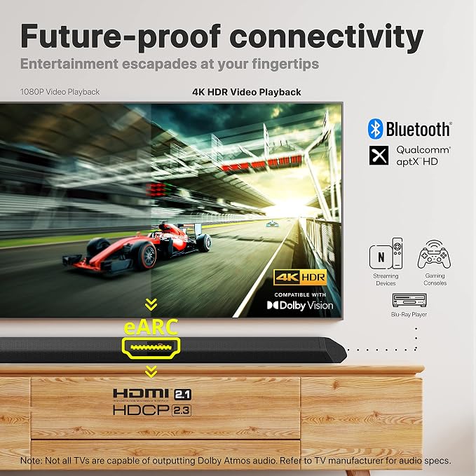Nakamichi Shockwafe Ultra 9.2.4 Channel Dolby Atmos/DTS:X Soundbar - Image 8