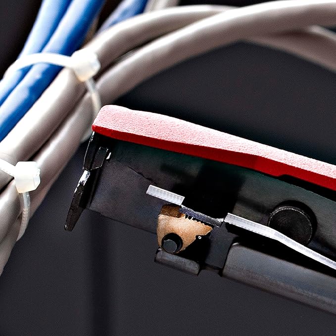 StarTech.com Nylon Cable Tie Gun, Zip Tie Cable Cutter/Installation Tool - Image 7