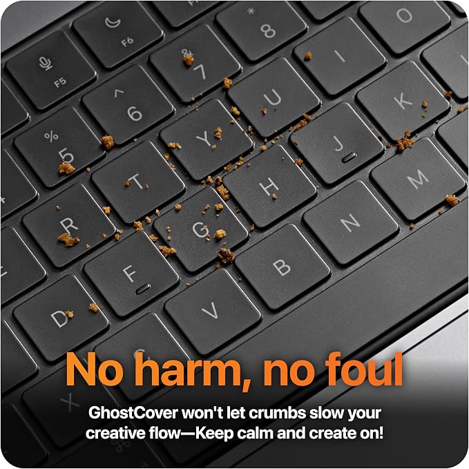 GhostCover Original Premium Ultra Thin Keyboard Cover Protector, Compatible - Image 6