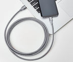 Amazon Basics USB-C to USB-A 2.0 Fast Charger Cable, Nylon Braided Cord - Image 6