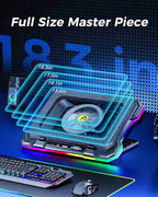 AICHESON Gaming Turbofan Laptop Cooling Pad - Image 4