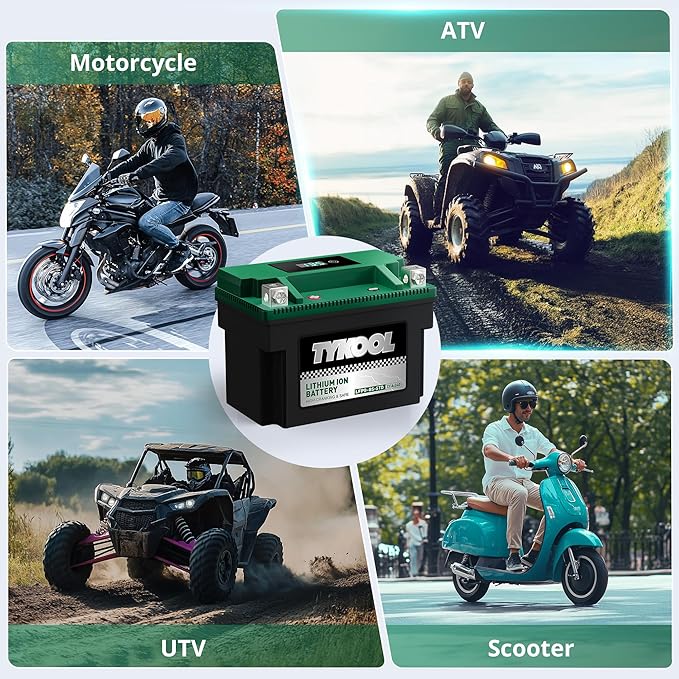 TYKOOL YTX9-BS -STD 240CCA Lithium LiFePO4 Motorcycle Battery, 2X Cranking Amps - Image 7