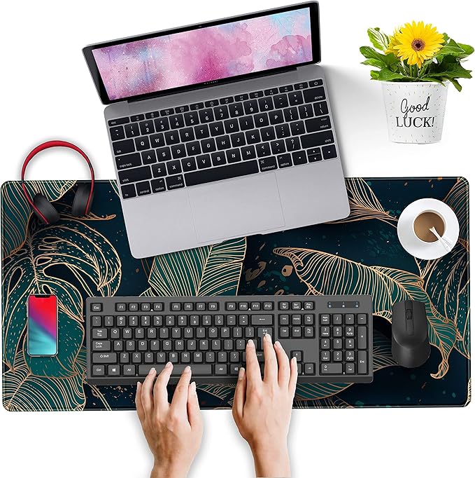 Desk Pad, Non-Slip Rubber Base Mousepad - Image 4
