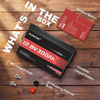 2 Packs 12V 300Ah Lithium LiFePO4 Battery, 200A BMS 3840WH Rechargeable Lithium - Image 7