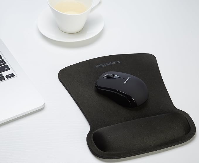 Amazon Basics Rectangular Gel Computer Mouse Pad - Image 6