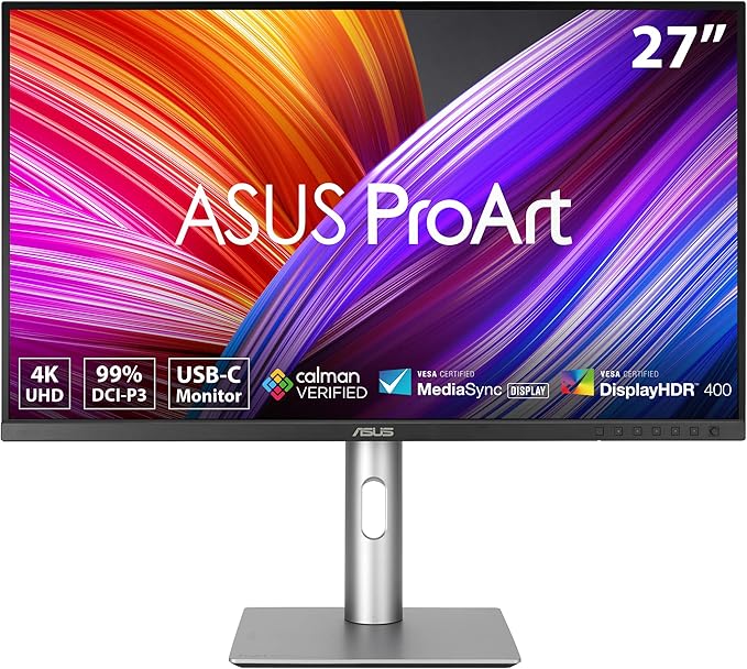 ASUS ProArt Display 27” 4K HDR Professional Monitor by ASUS