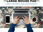 Vintage Floral Desk Mat XXL Large Gaming Mouse Pad Extended Desk Pad, Tropical - Image 3
