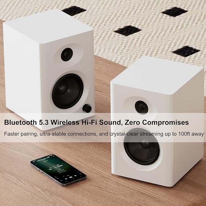 Computer Speakers for Desktop PC, 60W Powerful Sound - Image 5