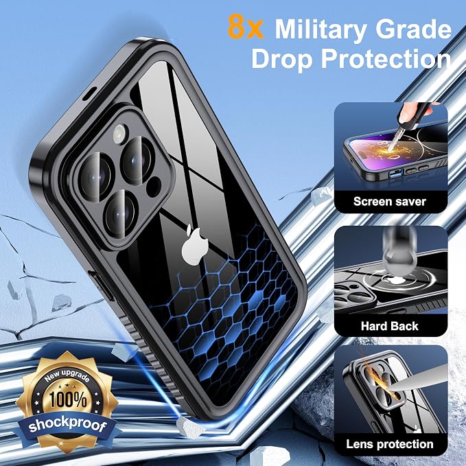 for iPhone 14 Pro Case Waterproof - Image 4