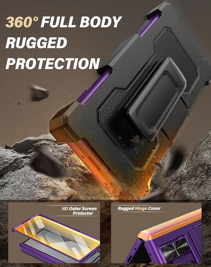 Vihibii for Samsung Galaxy Z Fold 6 Case Wallet - Image 7