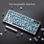 ASUS ROG Azoth 75% Wireless DIY Custom Gaming Keyboard, OLED Display, - Image 6