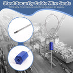 600 Pieces Security Cable Seals, Metal Number security tags - Image 5