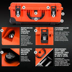 NANUK Wheeled Series 935 Lightweight NK-7 Resin Waterproof Protective Case - Image 4