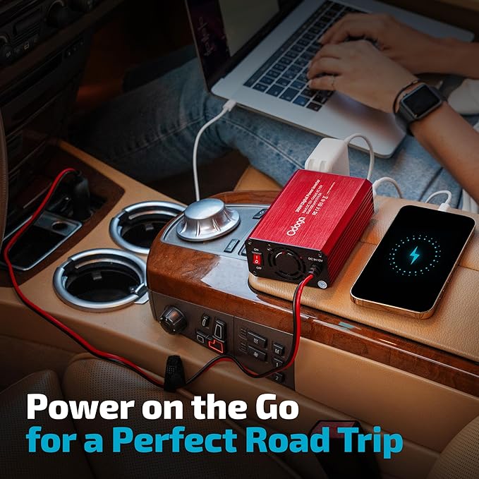 300W Car Power Inverter 12v DC to 110v AC – Car Adapter - Image 5