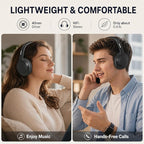 MIDOLA Bluetooth Headphones Over Ear 68H Playtime 6 EQ Wireless Headset - Image 7