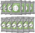 12 Pack Bamboo Air Purifying Bag, Activated Charcoal Bags Odor Absorber by VITSCAN