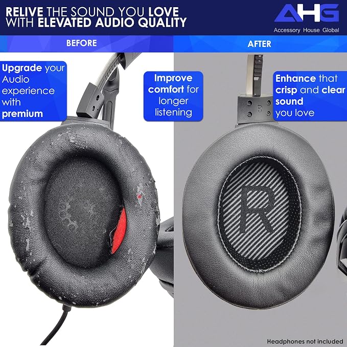 AHG Upgrade Premium Replacement Cloud Stinger Ear Pads Cushions and Headband - Image 3
