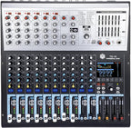 W IN-MIX Professional DJ Audio Mixer, 10 Channel by WIN-Mix