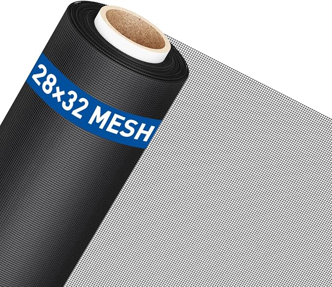 MAGZO High Density Window Screen Replacement Mesh Roll, 37.4in × 16.4ft High by MAGZO