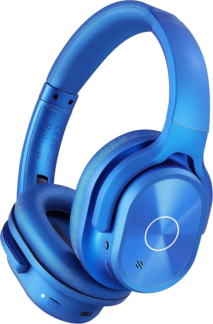 ZIHNIC Active Noise Cancelling Headphones, 40H Playtime Wireless Bluetooth by ENJOYMUSICLIFEWITHZIHNICHEADPHONES
