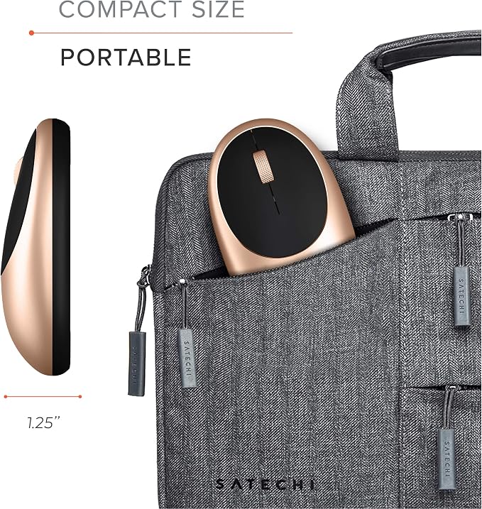 Satechi M1 Wireless Bluetooth Mouse, USB-C Rechargeable, Compact & Portable - Image 5