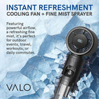 Valo Portable Rechargeable Fan - Image 2