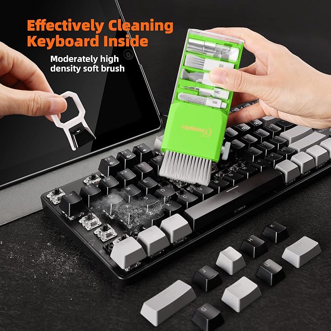 Laptop Screen Keyboard Cleaner Kit, All in 1 Electronics Cleaning Tool - Image 3