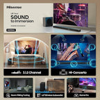 Hisense AX3120Q 3.1.2Ch Sound Bar - Image 3
