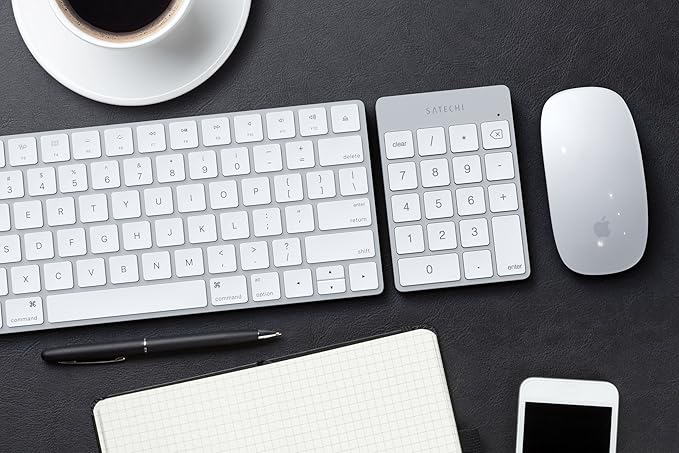 Satechi Slim Aluminum Bluetooth Keypad, Wireless Number Pad - Image 9
